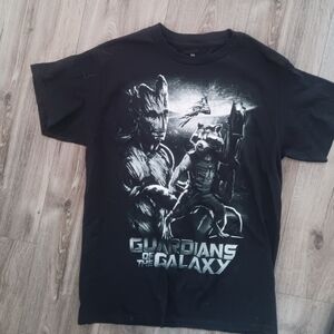 Marvel Black Guardians of the Galaxy T-Shirt